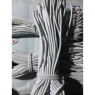 Dây dù tròn trắng 3mm,4mm
