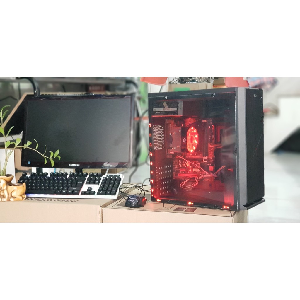 Máy vi tính chơi game lol max setting, A8 6600k, Ram 8G, Vga 4G, kèm màn hình 22inch | BigBuy360 - bigbuy360.vn