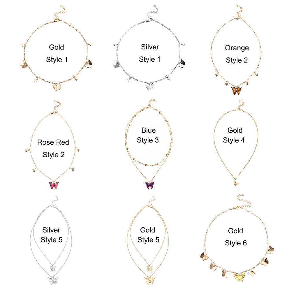 Dây Chuyền Mặt Hình Động Vật Thời Trang|Vòng Cổ Choker Nhiều Màu Sắc