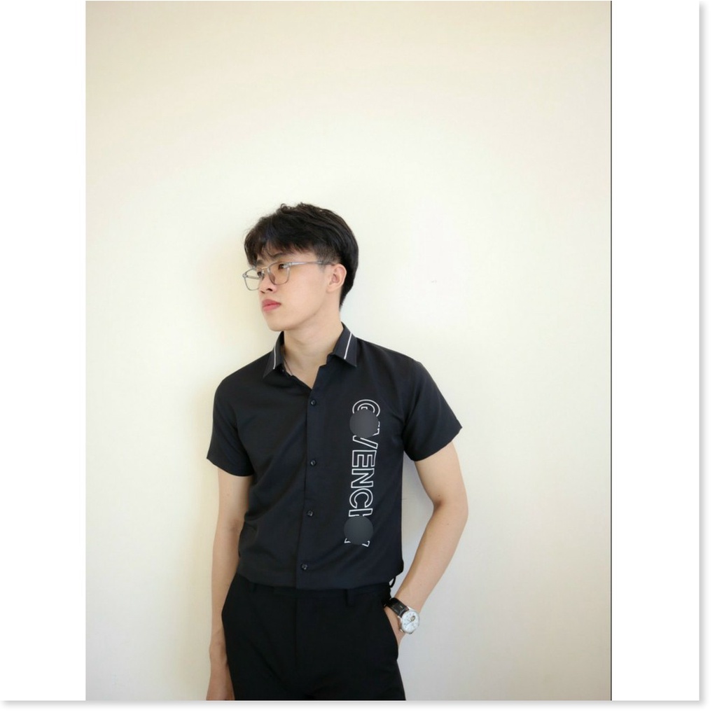 Áo sơ mi in thêu NGẮN TAY DÀNH CHO NAM NỮ CỰC ĐẸP KOKO MI FASHION