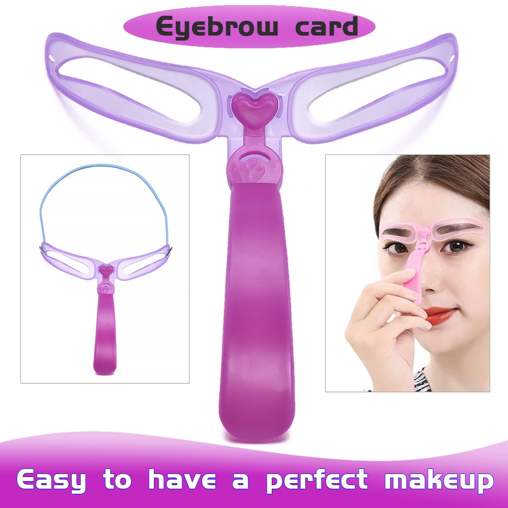 Dụng cụ hỗ trợ kẻ chân mày đơn giản thiết kế tiện lợi