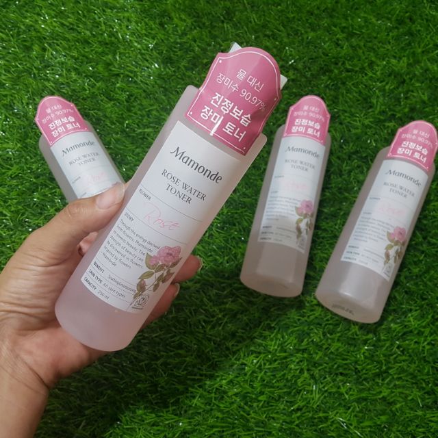 Nước hoa hồng mamonde mẫu mới 2018 lọ 250ml