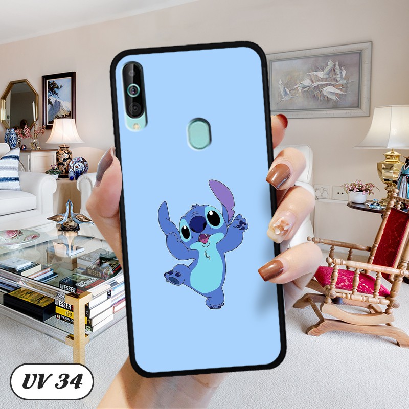 Ốp lưng nhám viền dẻo Samsung Galaxy A60 in hình