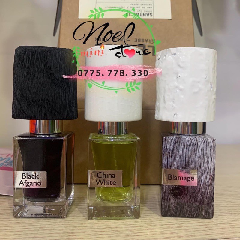 <2ml,3ml,6ml,10ml>NƯỚC HOA NASOMATTO BLACK AFGANO, Nasomatto China White Extrait De Pafum, Nasomatto Blamage