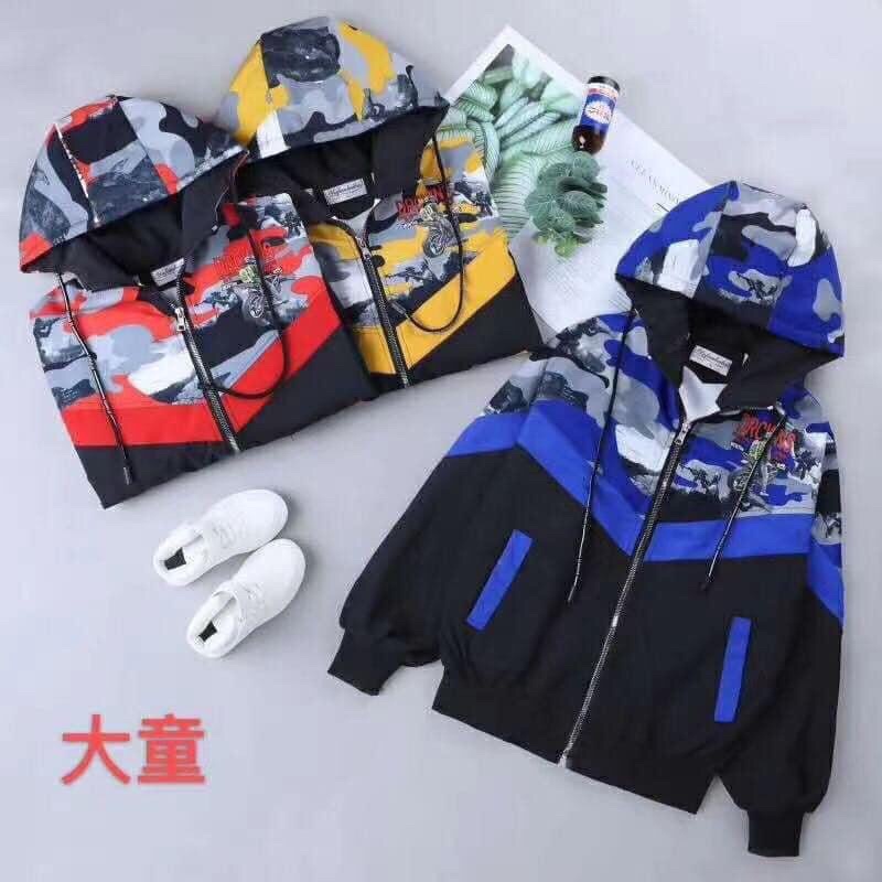 Áo khoác gió bé trai size đại từ 8 tuổi đến 12 tuổi, cho các bé bậc tiểu học đến trung học cơ sở