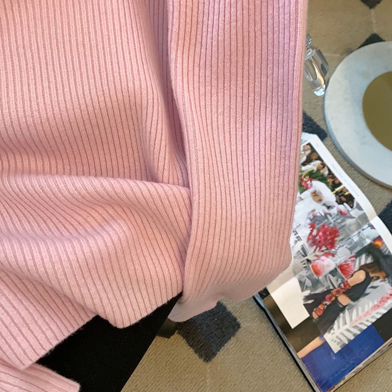 Áo Sweater Nữ Tay Dài Cổ Vuông Thời Trang  tao bao