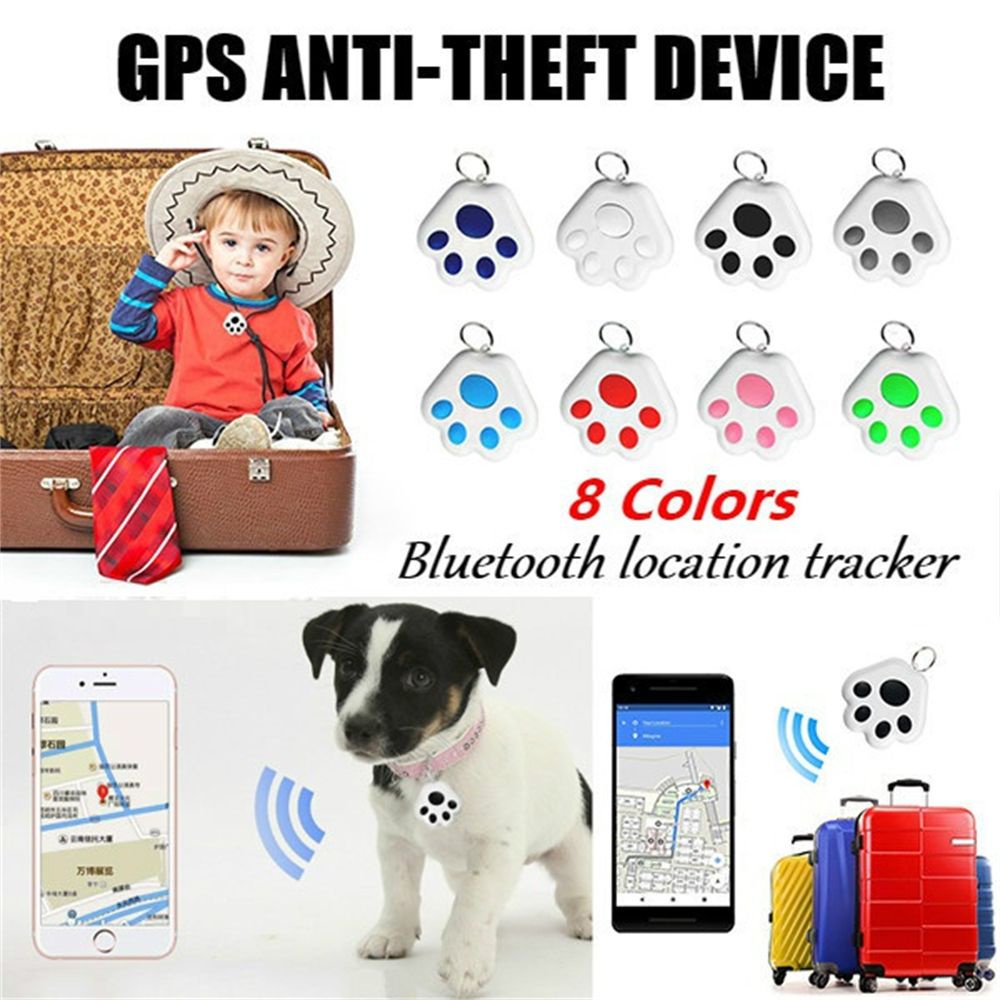 DARNELL Mini Activity Trackers Anti-lost Locator Device GPS Tracker Bluetooth For Pet Dog Cat Kids Waterproof Wallet Keys Practical Finder Vehicle/Multicolor