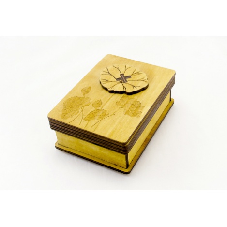 Đồ chơi trí tuệ_Thử thách trí não Flower Box - Box Puzzle_Hack não &amp; Xoắn não_IQ Toy_Giải đố_Thông minh_Tư Duy Logic