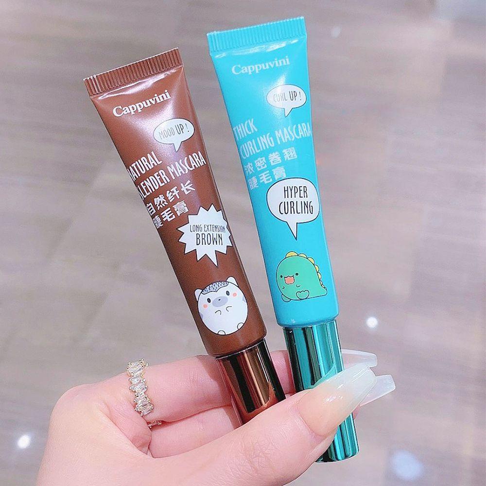 Mascara Sợi Tơ 4D Màu Đen Nối Dài Làm Dày Lông Mi ROWANS