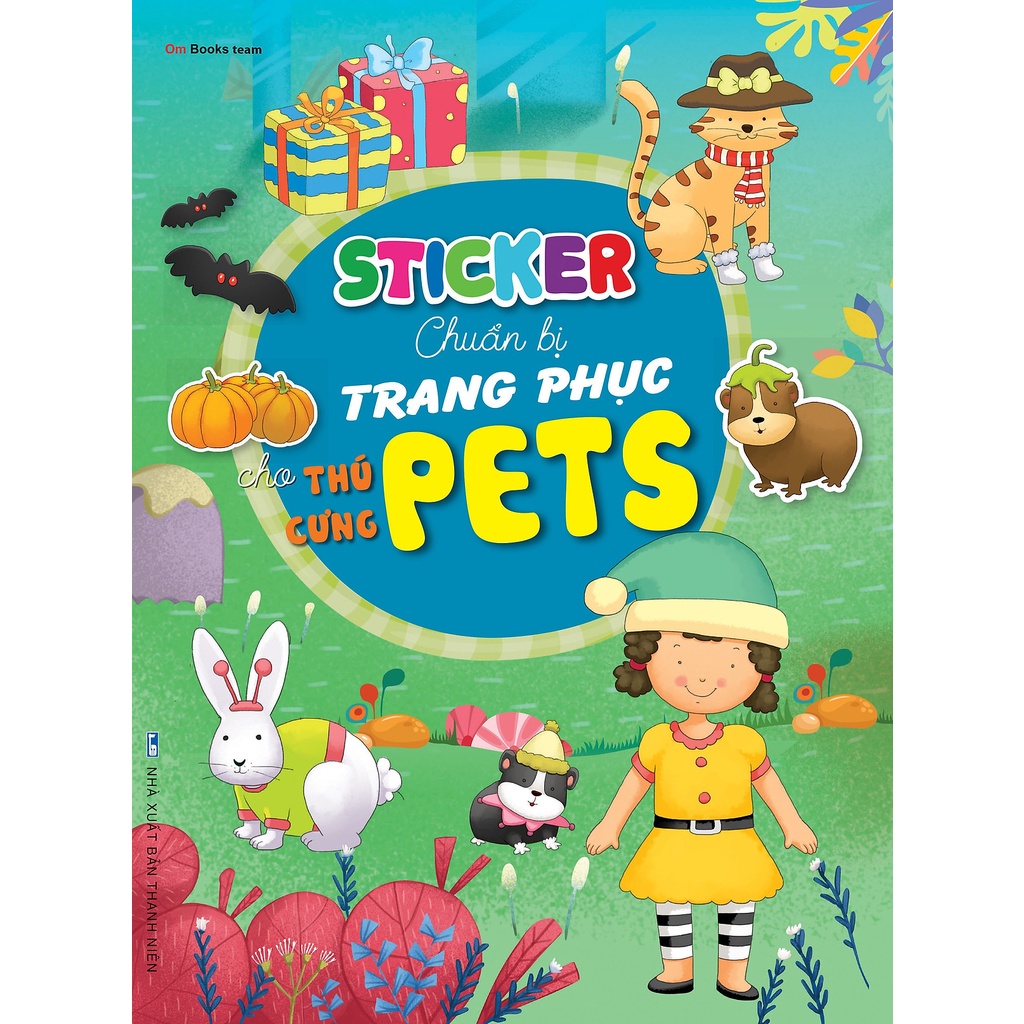 Sách - Combo 6 cuốn : Sticker chuẩn bị trang phục