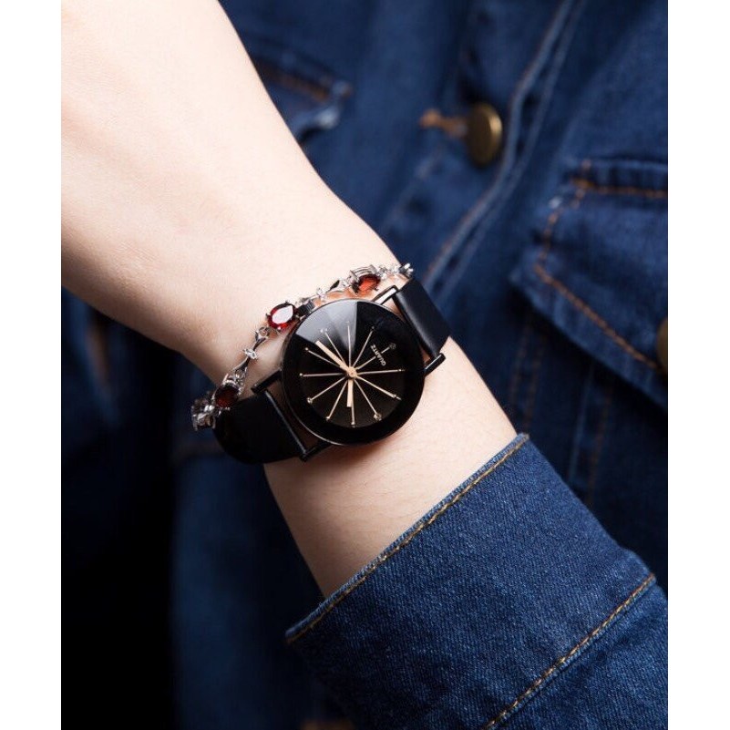 Đồng hồ cặp đôi Geneva dây da | BigBuy360 - bigbuy360.vn