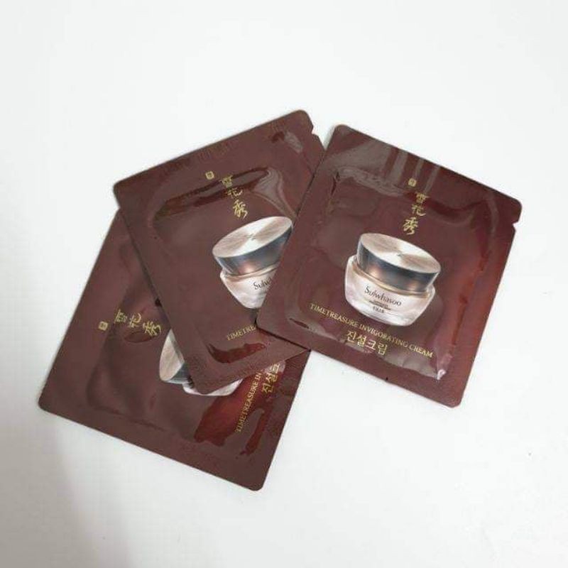 combo 3 gói Kem Thông Đỏ chống Lão hóa của Sulwhasoo