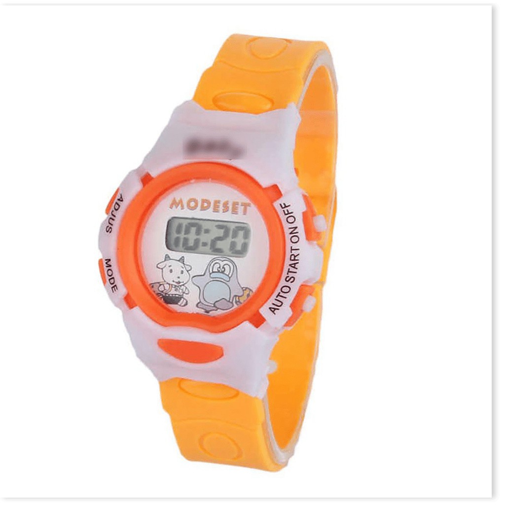 Đồng hồ điện tử cho bé dây cao su mềm êm tay | BigBuy360 - bigbuy360.vn