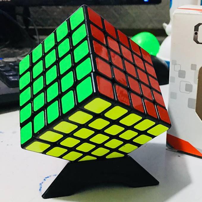 Bán Rubik 5x5 Stickers đẹp xoay trơn không kẹt rít độ bền cao. Đồ chơi Rubik 5x5x5 MF5s 5 tầng Siêu rẻ