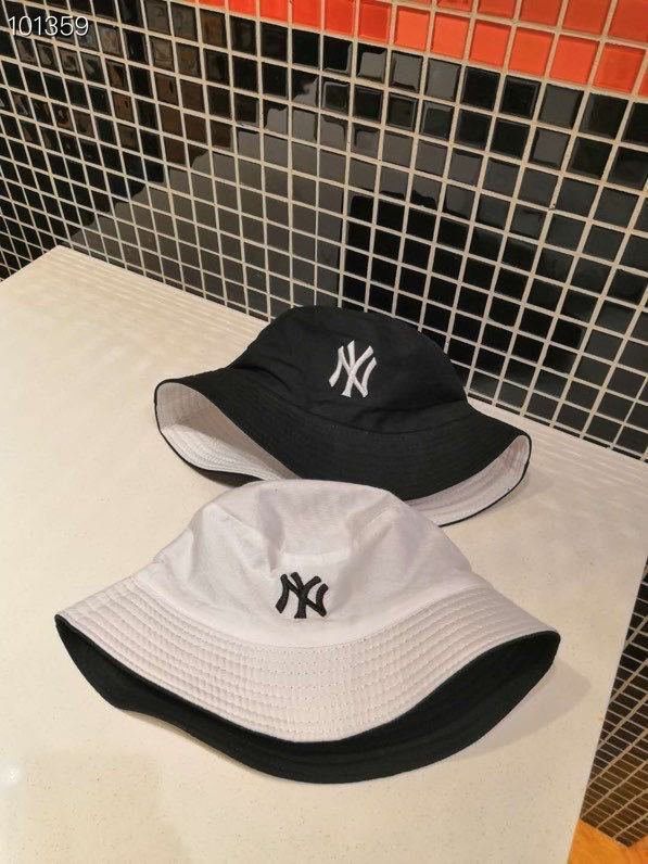 Nón bucket (freeship) Mũ tai bèo tròn vành phong cách Ulzzang Unisex 2 Mặt in NY