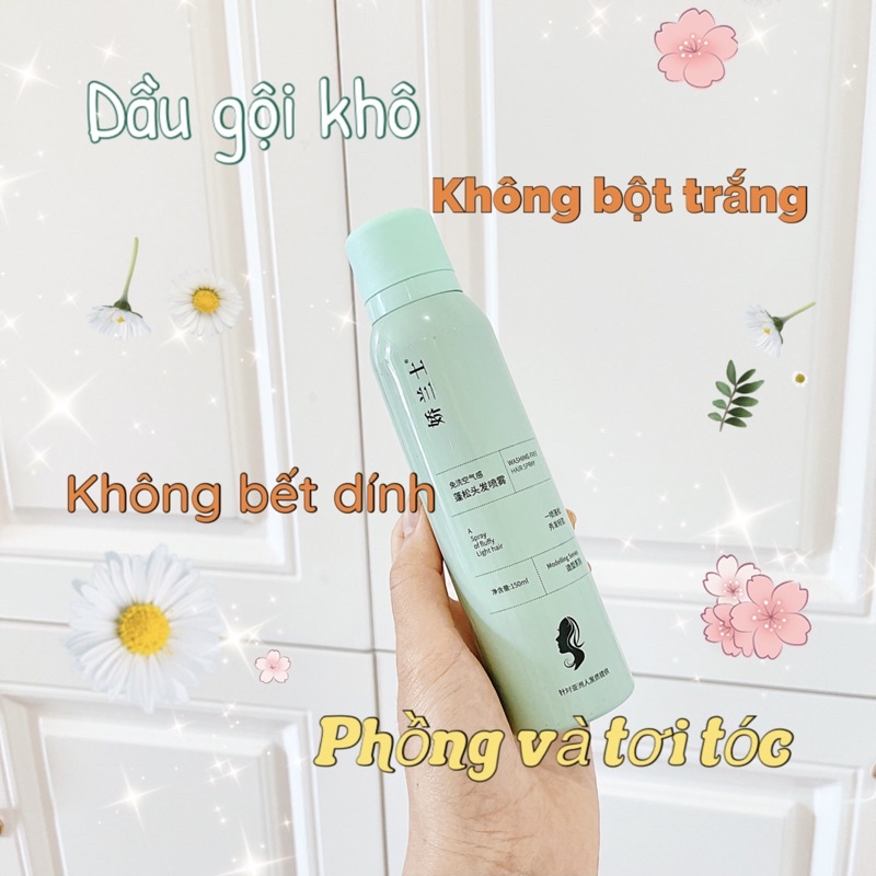 Dầu Gội Khô Issy Dạng Xịt Nội Địa Trung siêu hot