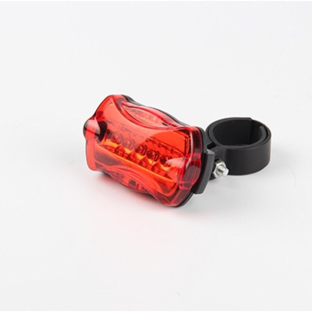 Đèn hậu xe đạp 5 led chống nước + 2 PIN | BigBuy360 - bigbuy360.vn