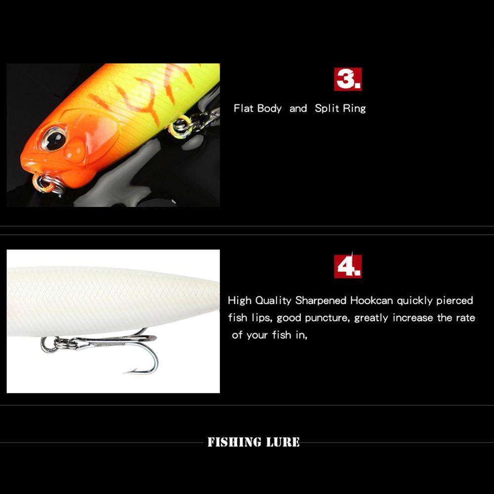 FOREVER Pencil lure Useful 65mm/100mm 5.5g/14.3g floating Bait Crankbaits Tackle Long Casting Lure