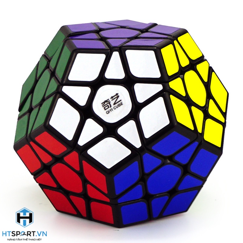 RuBik Lập Phương, Rubik Megaminx Qiyi 12 Mặt Khối Lập Phương Viền Đen, Phát Triễn Trí Tuệ