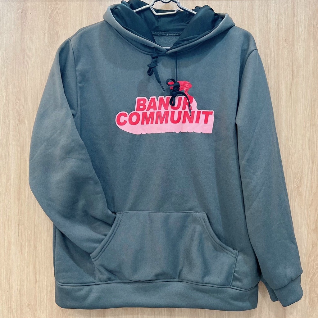Áo Hoodie Unisex Form Rộng BANUR Nón 2 Lớp Chống Gió Lạnh