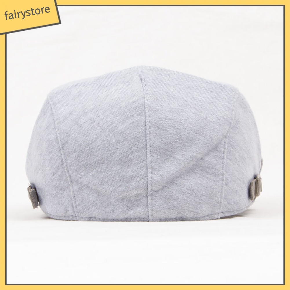 Mũ beret màu trơn thời trang dành cho nam