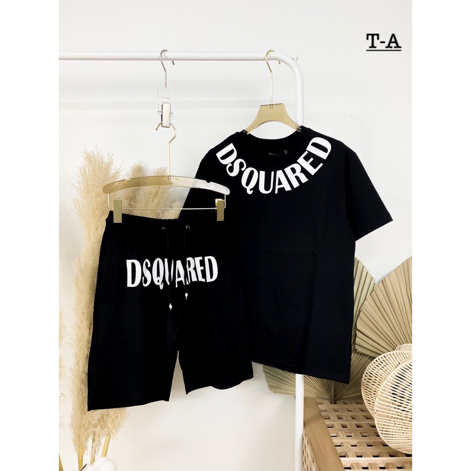 Bộ nam hè cộc tay sq cổ BH26  bộ thể thao nam mùa hè chất thun co giãn 4c