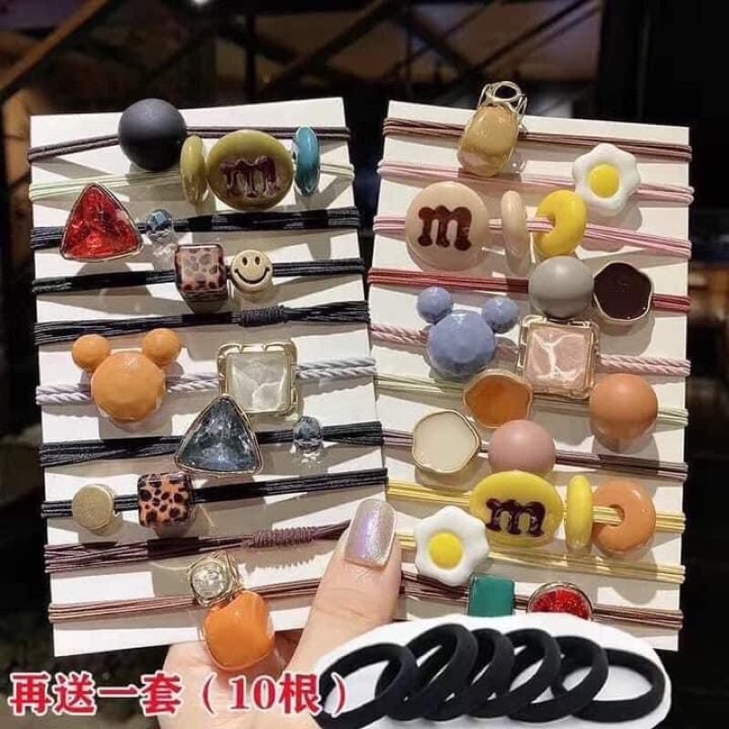 SET 20 DÂY BUỘC TÓC CAO CẤP
