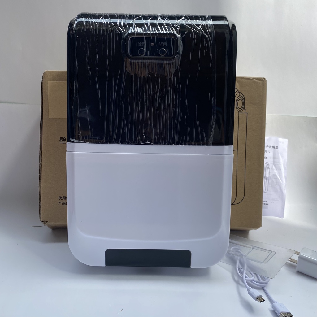 Hộp sấy đũa thìa khử khuẩn treo tường có nắp đậy sấy khô muỗng đũa dùng cổng sạc USB - T2K Shop