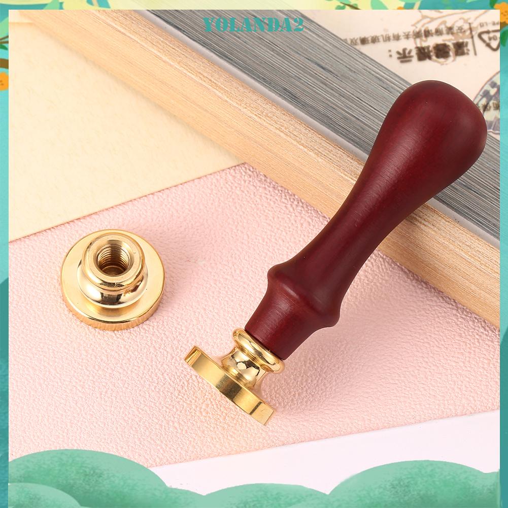 Đầu Con Dấu Sáp 25Mm Hình Hoa Hồng Cổ Điển