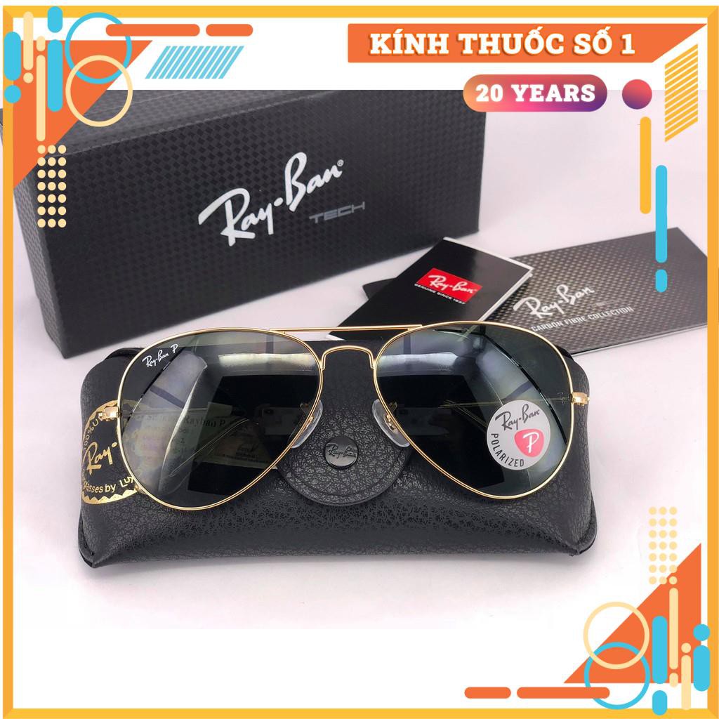Kính Thời Trang Rayban Polarized RB3025 Aviator