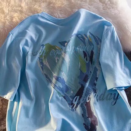 Áo Thun Dáng Rộng In Chữ Phong Cách Hip Hop Nhật Bản Thời Trang Mùa Hè Cho Nam Cỡ M-5XL