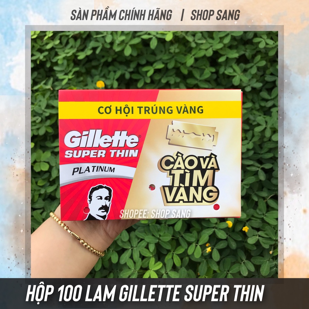 Lốc 20 Hộp Lưỡi Lam Gillette Super Thin