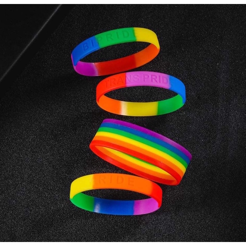 vòng tay LGBT, vòng tay lục sắc,vòng pride 🌈, vòng lớn