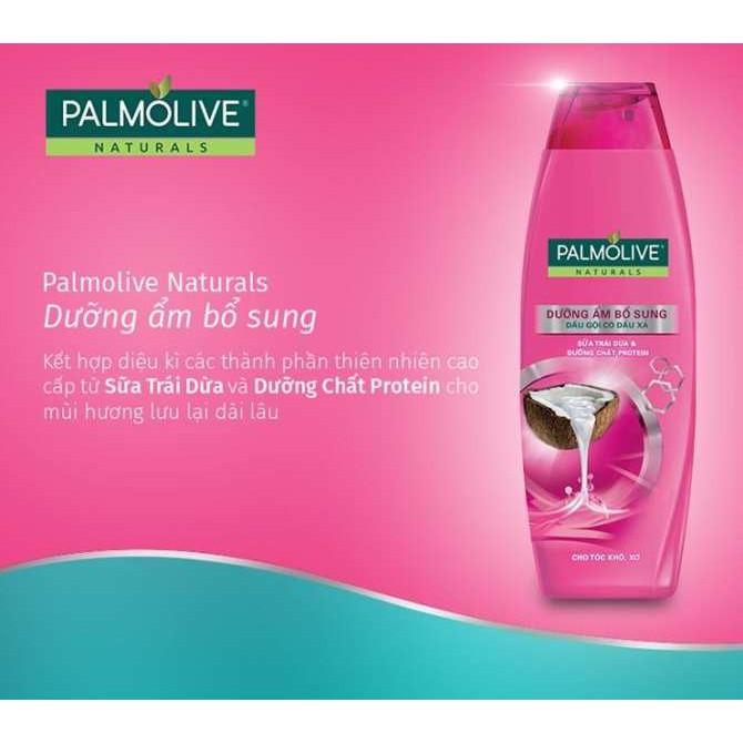 dầu gội có dầu xả Colgate Palmolive suôn mượt và óng ả chiết xuất trái dừa