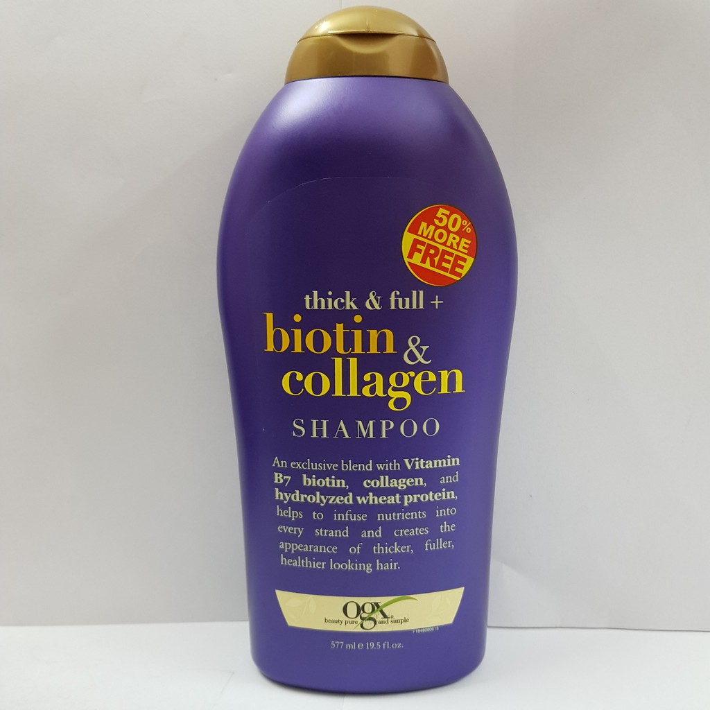 Dầu gội - Dầu xả Biotin Ogx USA 577ml