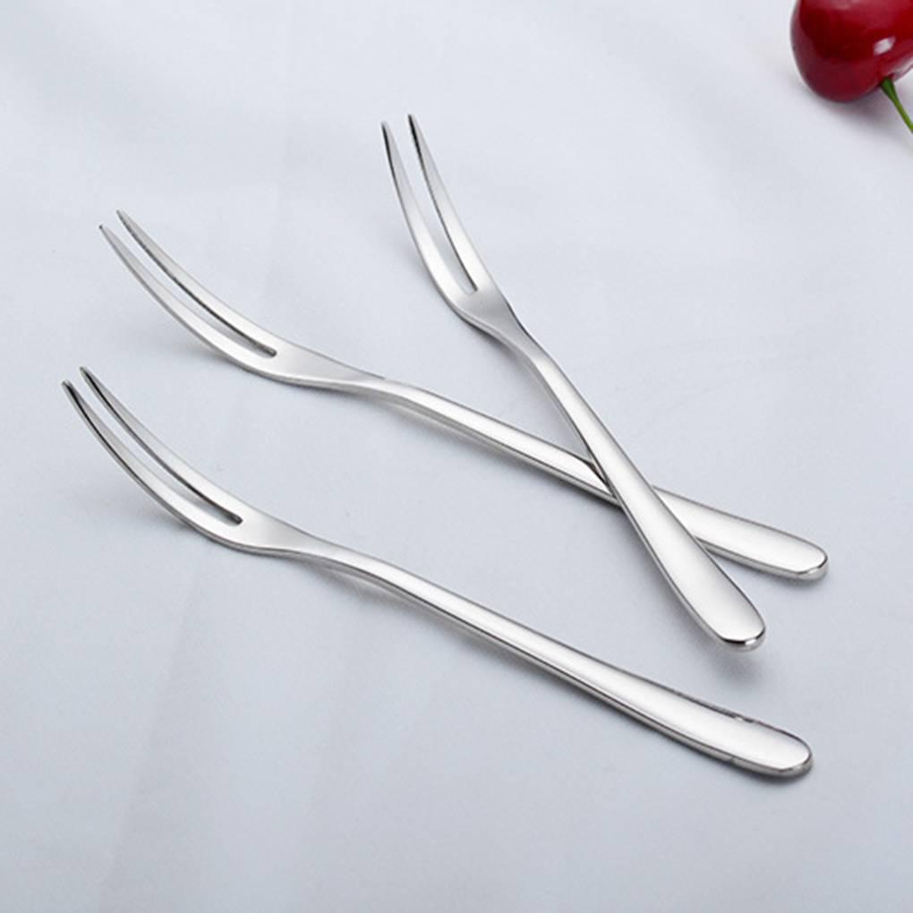 Nĩa Ăn Tráng Miệng Bằng Thép Không Gỉ
