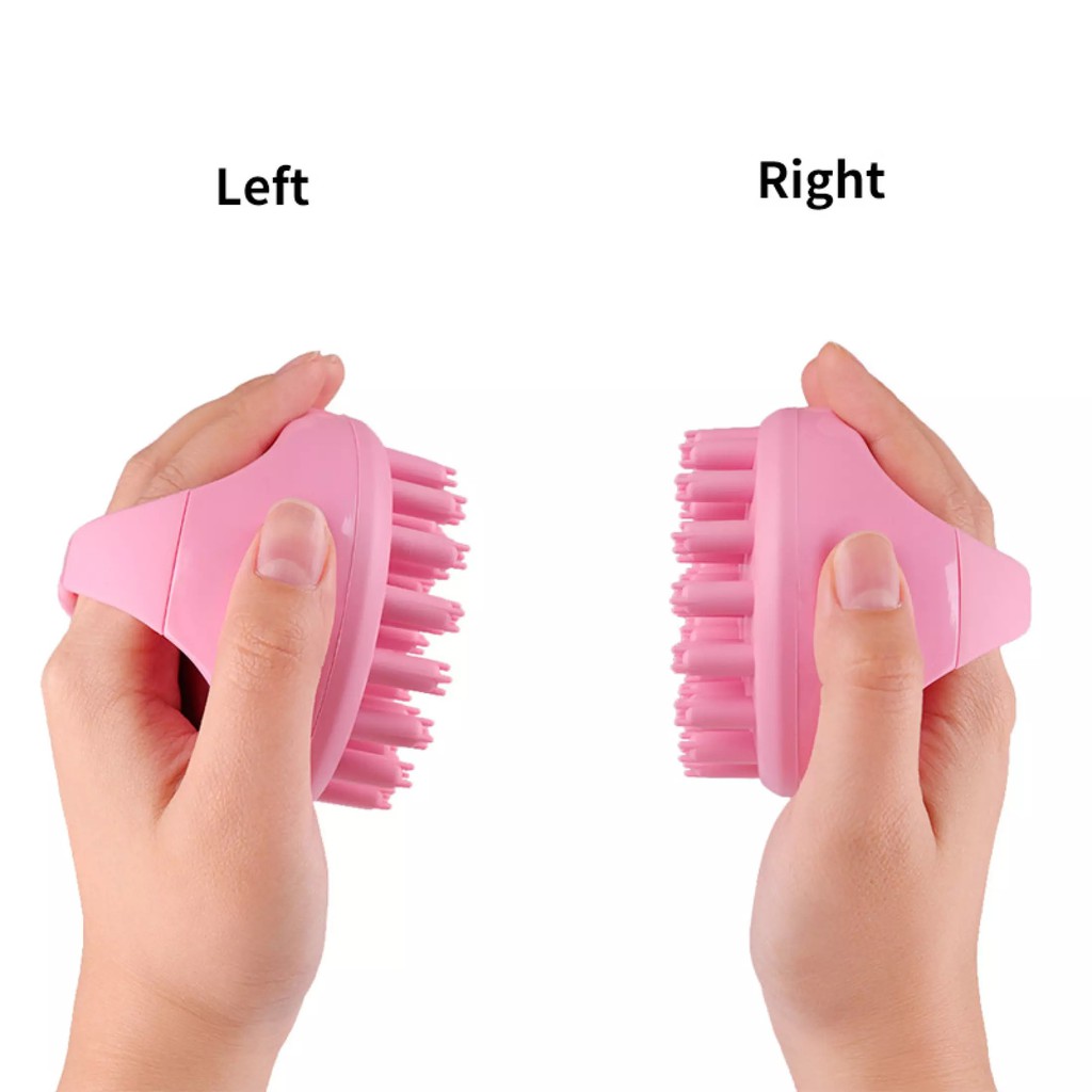 Lược Gội Đầu Heeta Silicon Thế Hệ Mới- Lược gai loại mới massage gỡ rối GIẢM GÀU, GIẢM RỤNG HIỆU QUẢ