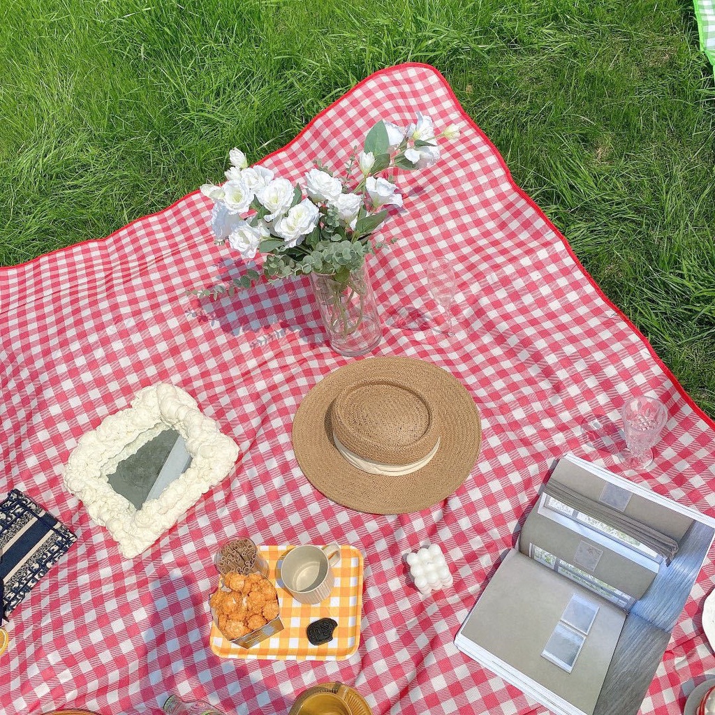 Picnic Mat Di động Picnic Có Thể Gập Lại Vải Dã Ngoại Ngoài Trời Chống Thấm Nước Picnic Mat Lều Chống ẩm Mat