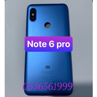 bộ xương vỏ xiaomi Redmi note 6 pro (zin)