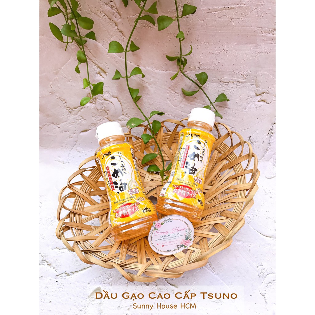 Dầu Gạo Cao Cấp Tsuno 180gr