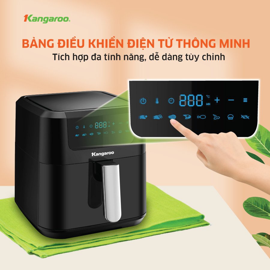 Nồi chiên không dầu điện tử 5L Kangaroo KG5AF1A