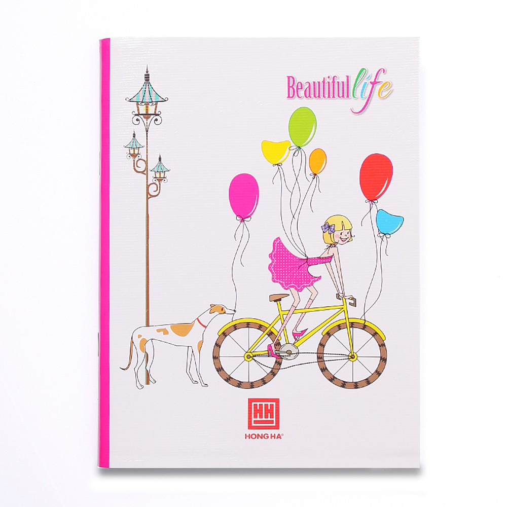 Vở 4 ô ly 200 trang Hồng Hà Class Beautiful Life 0404 | Vở học sinh miền Trung - Nam (10 quyển)