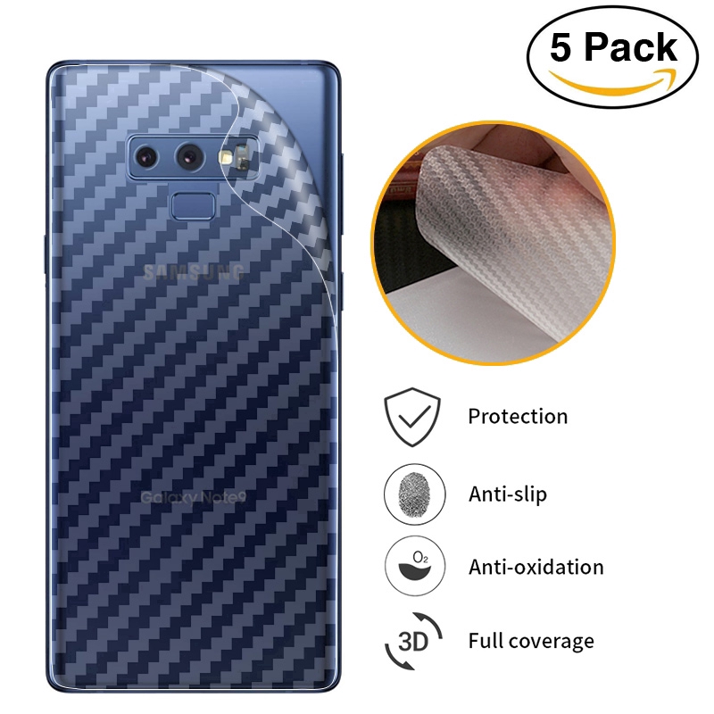 Miếng dán carbon bảo vệ lưng cho Samsung Galaxy S23 Ultra S22 S21 FE S20 S20+ S10 S10E S8 S9 Plus Note 20 10 10+ 9 8 Plus Lite