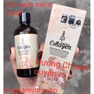 Tinh dầu dưỡng tóc Biotin Collagen Mefaso sản xuất tại Ý