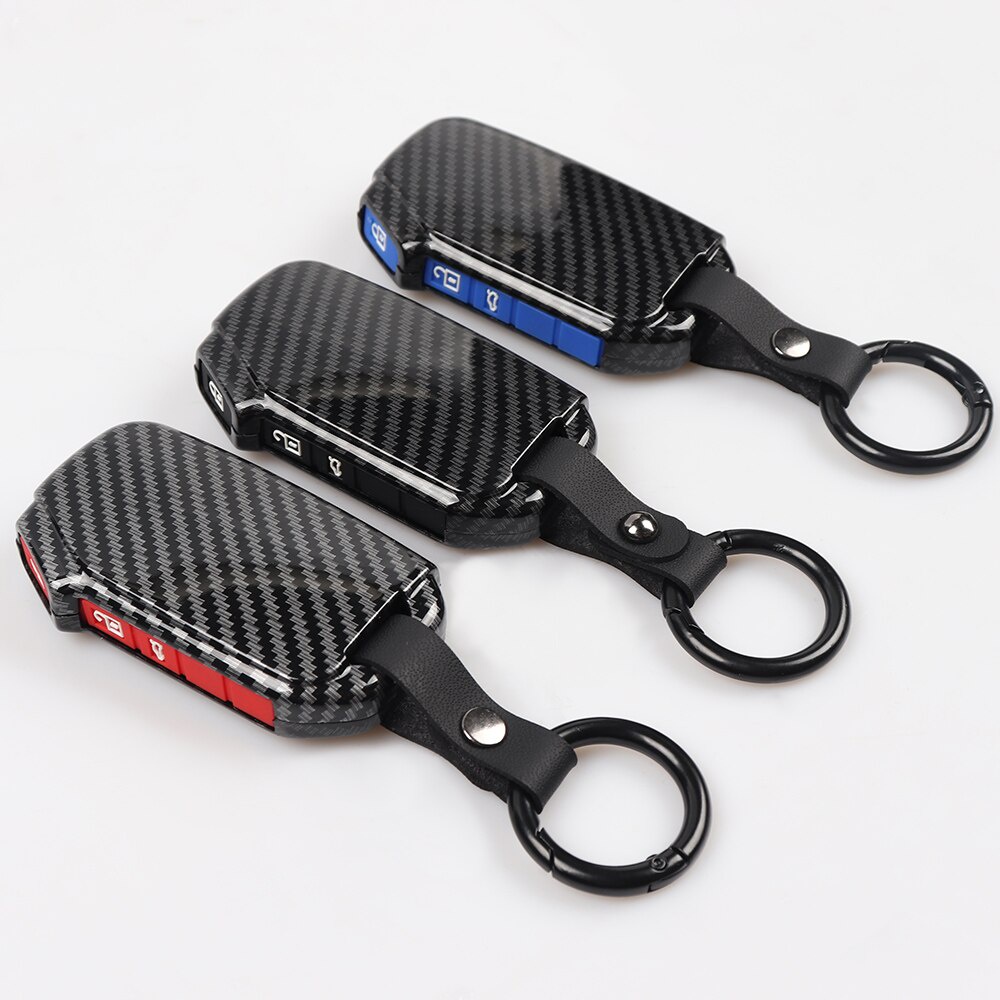 Ốp bọc chìa khóa ô tô Kia Sportage Gt K5 Ceed Cd Sorento Cerato Forte Seltos Telluride Soul 2019 2020 2021 tiện dụng