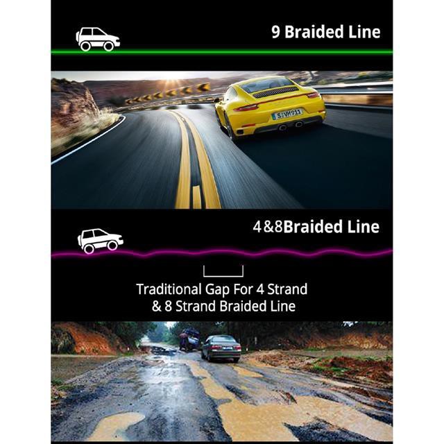 Cuộn Dây Câu Cá Bện 9 Sợi PE 20 24 35 40 LBSHINE JOF X9 SHINE JOF X9 100M