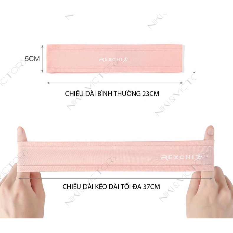Băng Đô Thể Thao Headband Chặn Mồ Hôi Tập Yoga Gym Băng Trán Thấm Mồ Hôi Mát Lạnh Cao Cấp