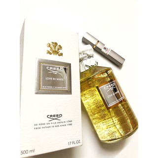  mẫu thử nước hoa creed love in white 10ml dạng xịt