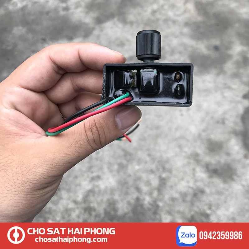 Bộ điều chỉnh tốc độ, dimmer chiết áp 12v DC - Chợ Sắt Hải Phòng Online