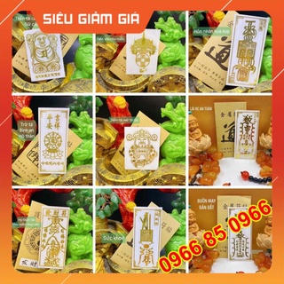 Miếng dán linh phù - tài lộc, may mắn, phong thuỷ